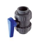 Kugelhahn Rp 1-1/2" PVC-U/EPDM (Wasser)