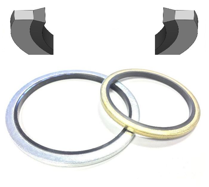 USIT-Ring 8,6 x 13 x 1  NBR/ST