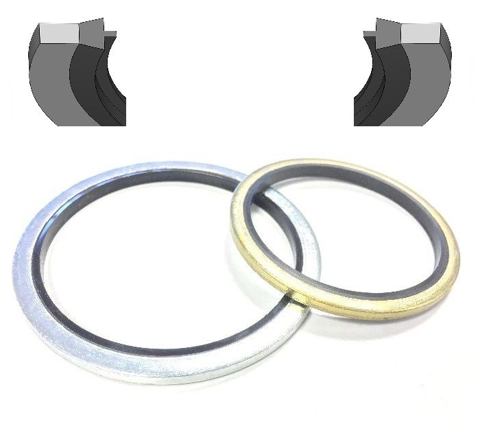 USIT-Ring 12,7 x 20 x 1,5  NBR/ST-S
